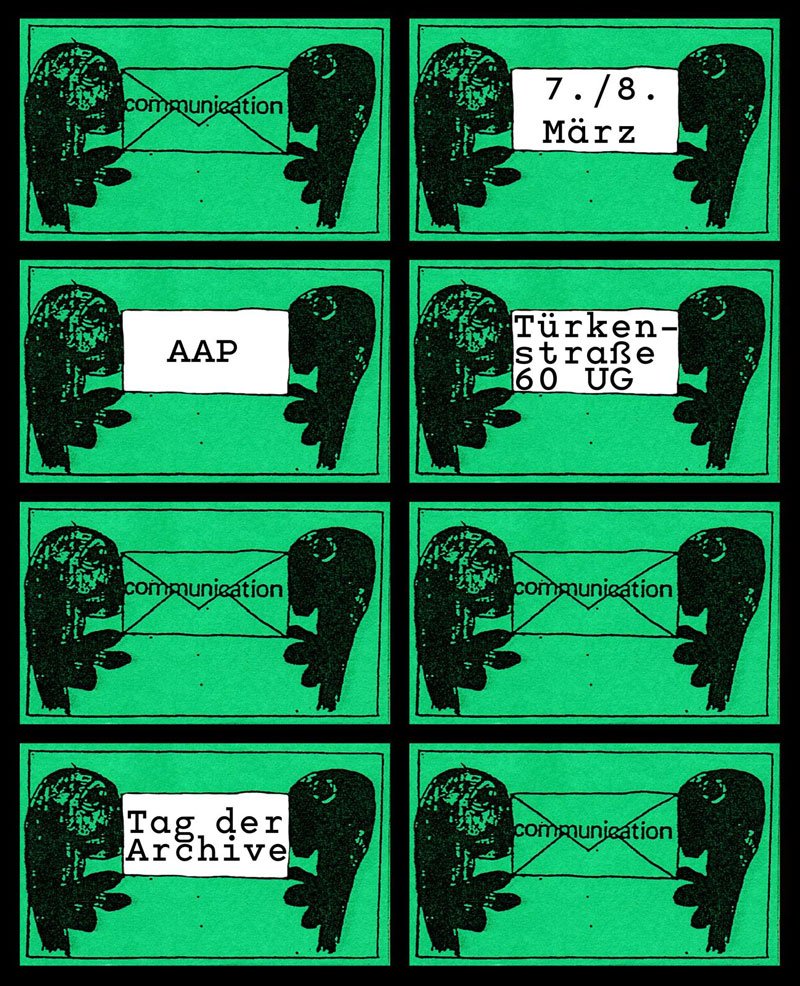 tag der archive 2026 mail art